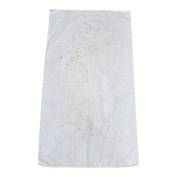 Vintage Floral Fern Bath Towel 43.5" x 24" Fancy Ferns Spring Summer Butterflies - Picture 4 of 6